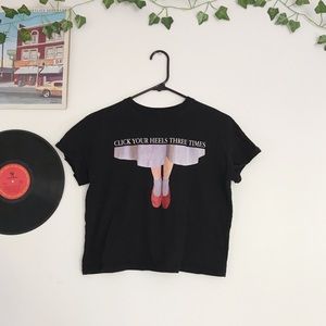 Bershka Crop Top Wizard of Oz